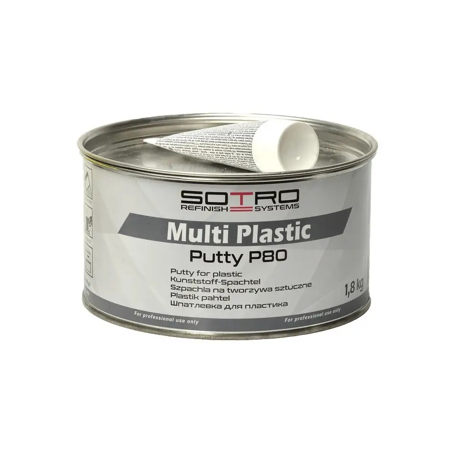 Шпаклівка для пластику SOTRO Multi Plastic Putty P80 1.8 кг