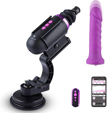 Міні секс-машина Hismith Mini Capsule Sex-Machine with Strong Suction APP, потужна, перезаряджається, фото 2
