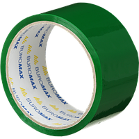 Скотч упаковочный 48ммx35м зеленый BUROMAX BM.7007-04
