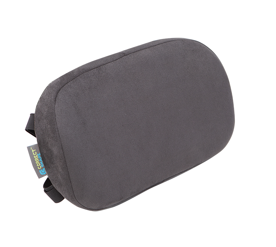 Дитяча ортопедична подушка під поперек School Comfort М2, Correct Shape® чорний