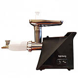 Електрична м'ясорубка-соковичавниця для томатів RB-679, електром'ясорубка 3000 Вт для дому побутова, фото 10