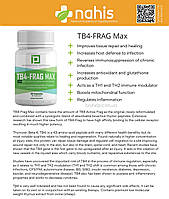 Integrative peptides TB4-FRAG MAX / Пептиди із 43 амінокислот. відновлення та загоєння тканин. 60 капсул., фото 2