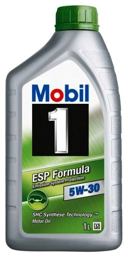 Моторне масло Mobil-1 ESP-FORMULA 5w30 1л SN/CF, C3, VW 505/506
