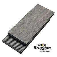 Террасная доска Bruggan MultiColor Gray | полимерная доска