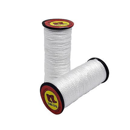 Нитка капронова 375т 30 м біла 1 шт, фото 1