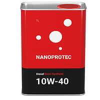 Моторне масло nanoprotec " (нанопротек) Diesel 10w40 1л