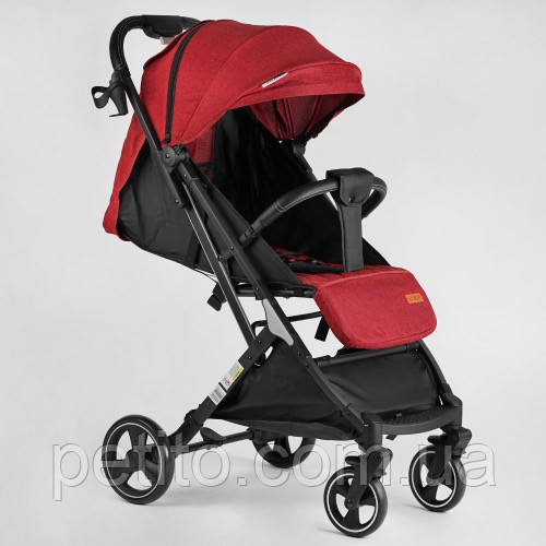 Коляска прогулянкова дитяча "JOY" Comfort (L-52304) колір КРАСНИЙ
