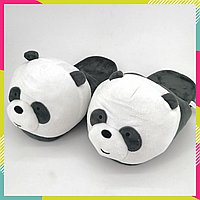 Тапочки Кигуруми Панда 36-40 р. Открытый задник панда медведь анимэ аниме тапки для подростка