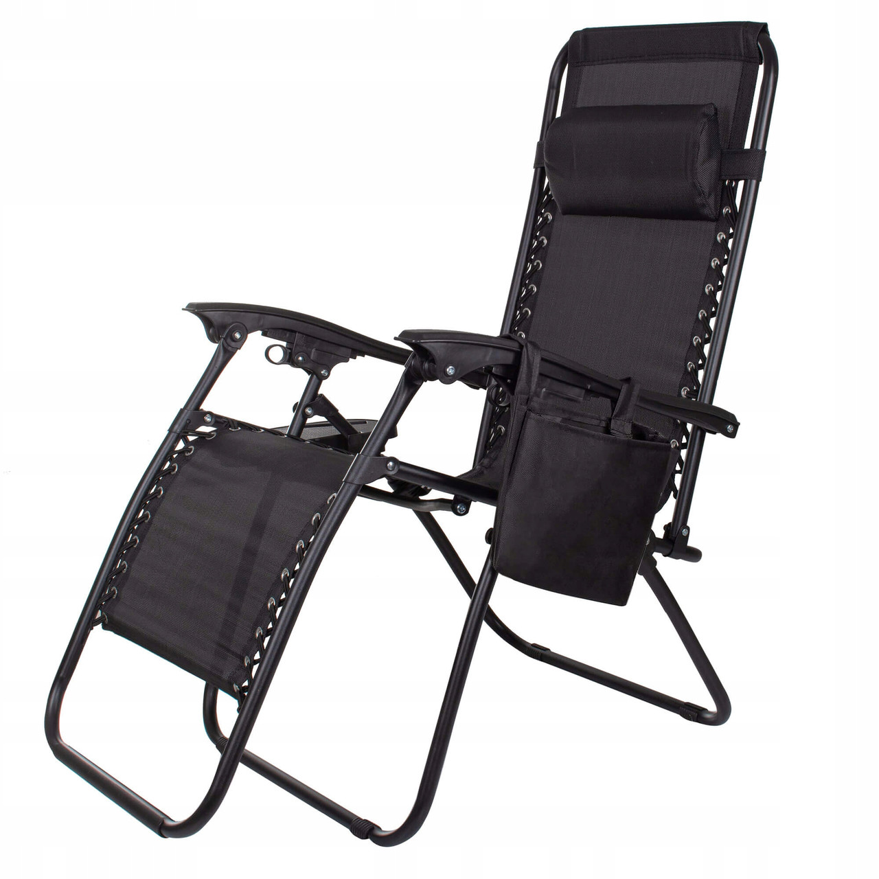 Шезлонг (кресло-лежак) для пляжа, террасы и сада Springos Zero Gravity GC0009 . - фото 4 - id-p1664305632