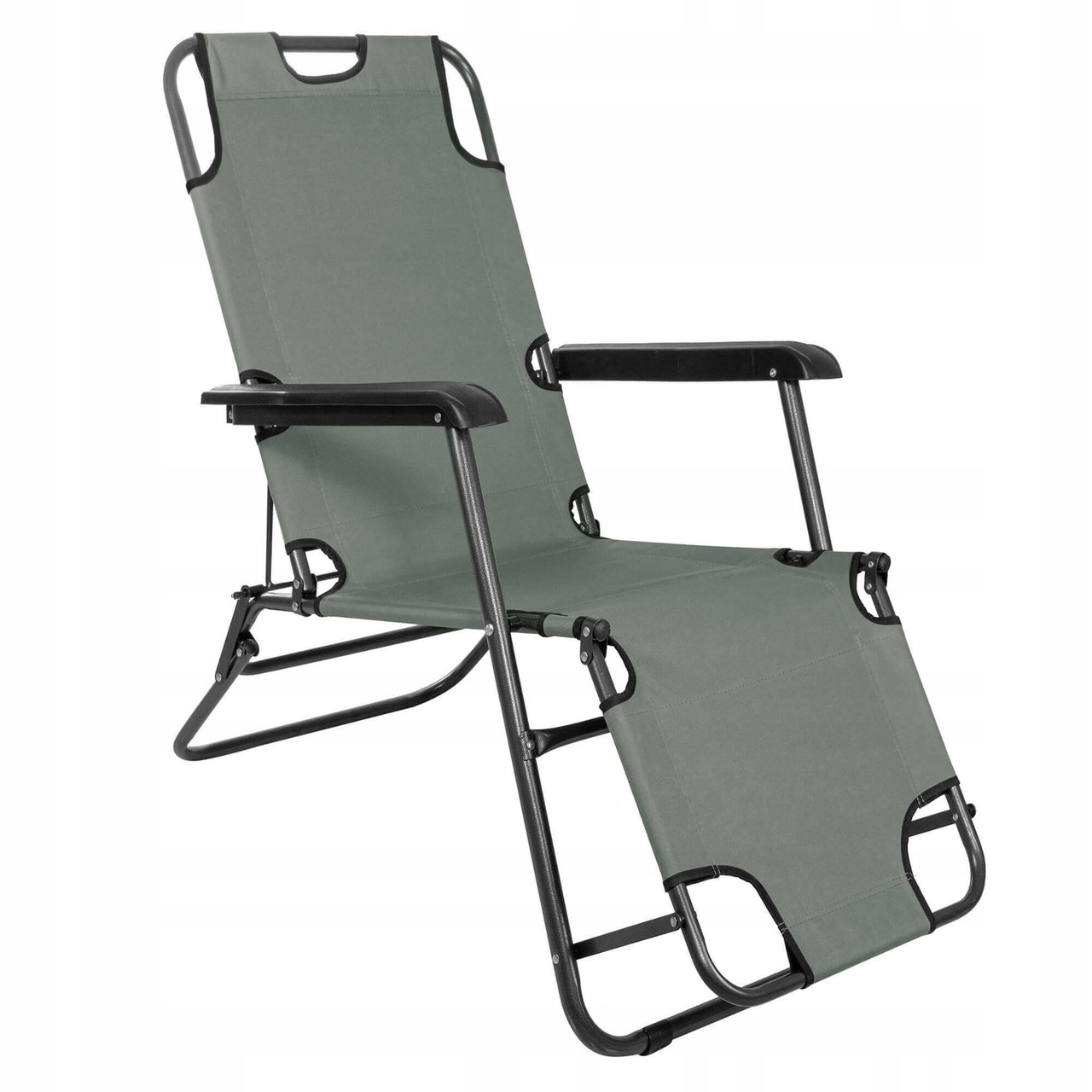 Шезлонг (крісло-лежак) для пляжу, тераси та саду Springos Zero Gravity GC0030 .