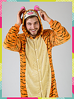 Кигуруми тигра дисней Kigurumirev Кигуруми для взрослых, Мужские пижамы кигуруми M 155 - 165 см
