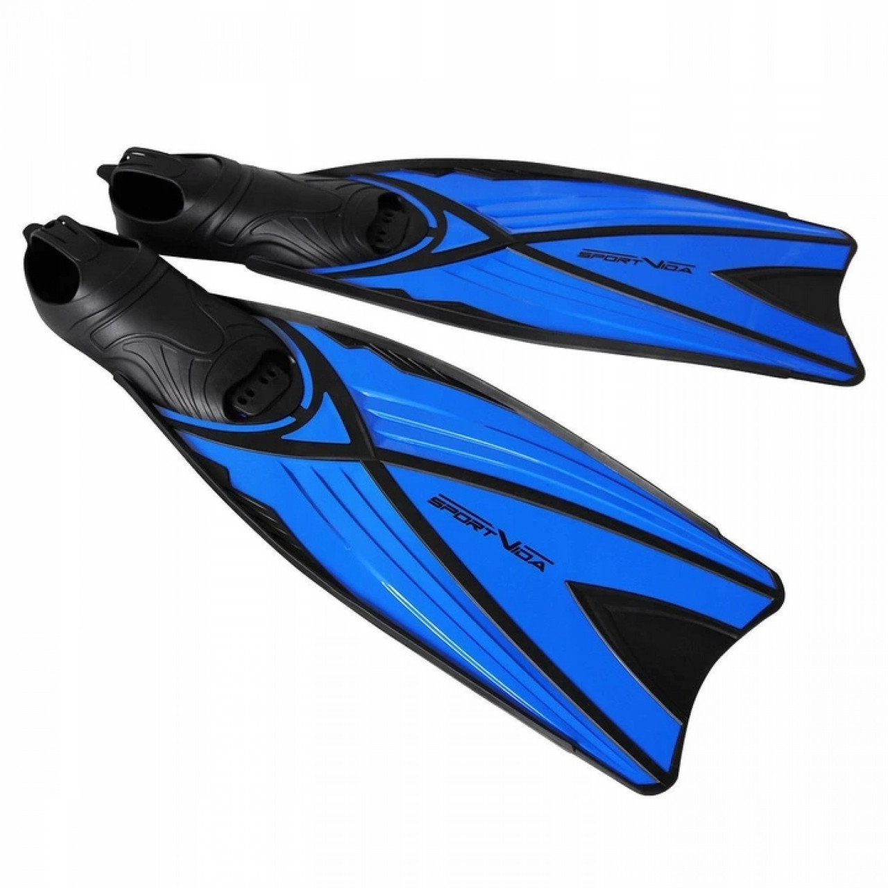 Ласты SportVida SV-DN0005-XS Size 36-37 Black/Blue . - фото 1 - id-p1664305363