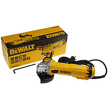 Шліфмашина кутова — болгарка мережева DeWALT DWE4237, фото 6