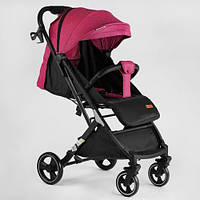 Коляска прогулочная детская "JOY" Comfort (L-20115) цвет РОЗОВЫЙ