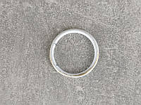 Кольцо металлическое Белое Золото 16 мм 10 шт/уп