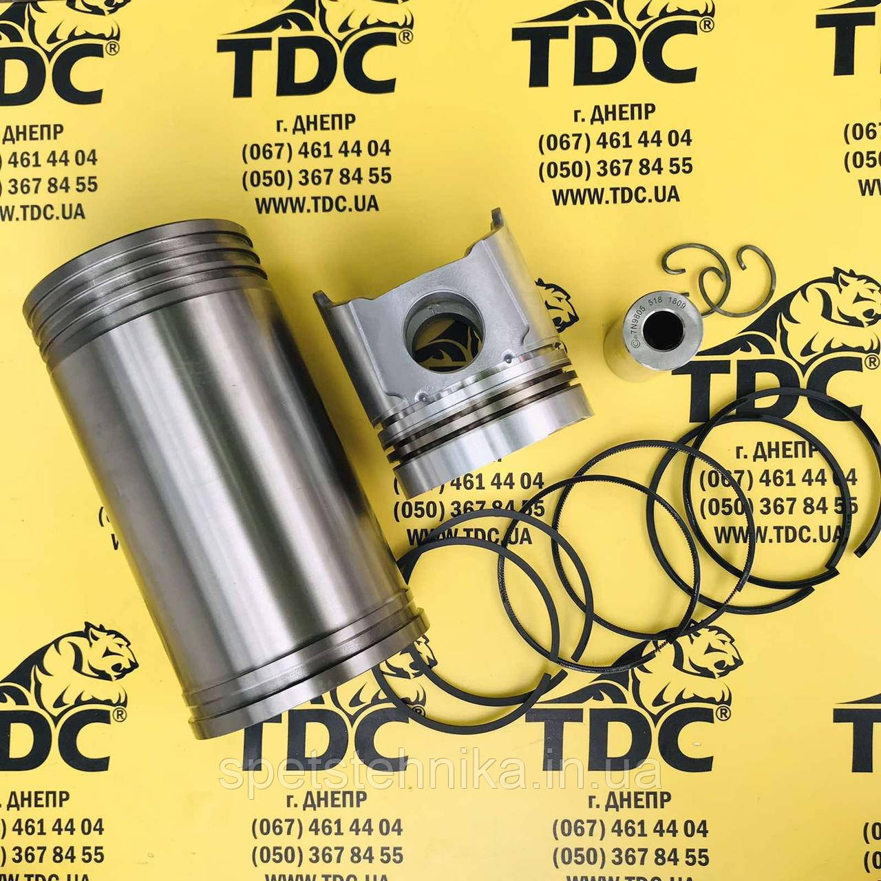 Гільзопоршневий комплект на двигуни Shangchai Diesel C6121, Caterpillar 3306, 3304