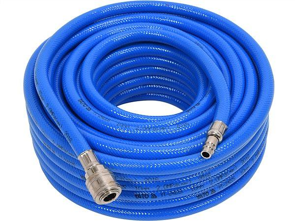 Шланг пневматичний армований ПВХ Yato 10х17 мм 20 м YT-24225, фото 1