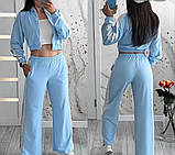 Костюм жіночий спортивний з лампасами, фото 2