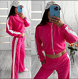 Костюм жіночий спортивний з лампасами, фото 3