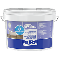 Влагостойкая акриловая шпатлевка Aura Luxpro Aqua Spaсkel 4 кг