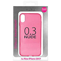 Чехол 03 Nude для iPhone X / Xs ультратонкий с гибким дизайном