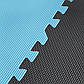 Мат-пазл (ласточкин хвіст) 4FIZJO Mat Puzzle EVA 180 x 180 x 1 cм 4FJ0156 Black/Grey/Light Blue ., фото 5