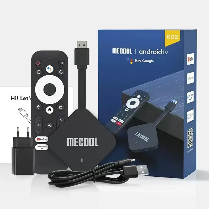Смарт ТВ приставка Mecool KD2 4/32 Гб Android TV Smart Box Андроид ТВ ...