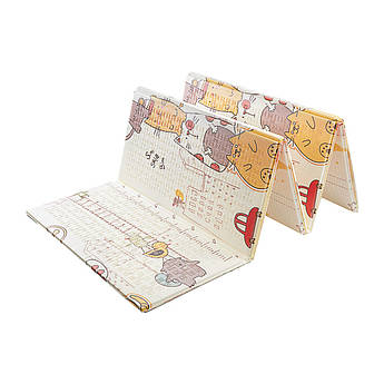 Розвиваючий дитячий килимок двосторонній 4FIZJO KIDS 200 x 155 x 1 см 4FJ0165 .