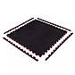 Мат-пазл (ласточкин хвіст) Springos Mat Puzzle EVA 100 x 100 x 2 cм FM0007 Black/Red ., фото 5