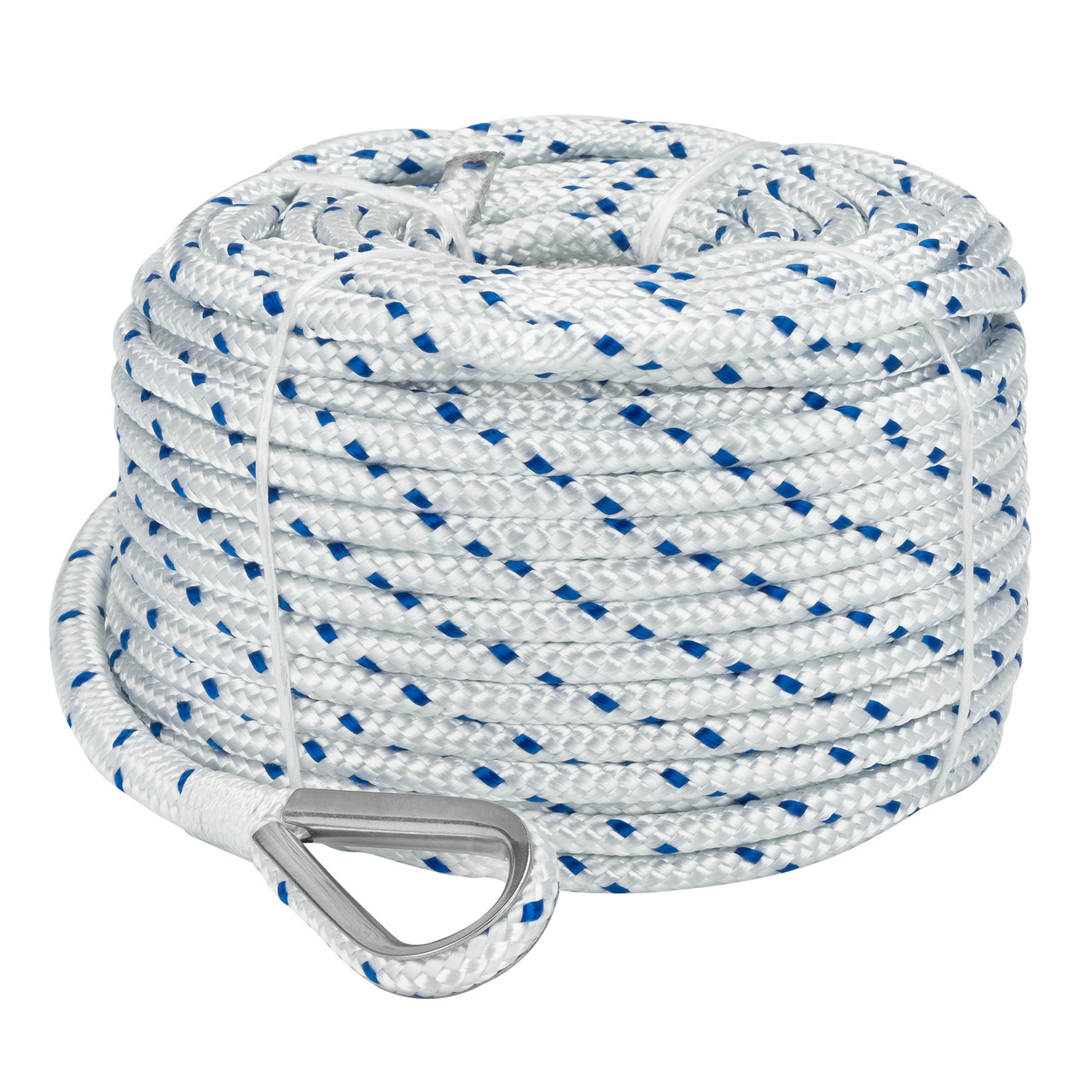 Мотузка Polyester braided anchor rope 6mm*30m для швартування човна і катера