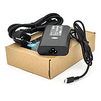 Блок живлення MERLION для ноутбука DELL 20V4.5A/15V3A/9V3A/5V3A (90 Вт) штекер TYPE-С, довжина 0,9 м + кабель