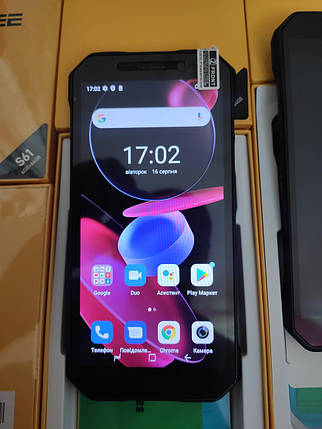 Захищений Смартфон Doogee S61 Carbon Fiber 6\64Gb АКБ 5180 мАг Аnd 12 NFC, фото 3