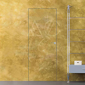 Приховані двері ґрунт під штукатурку на 2 петлі, відкривання від себе