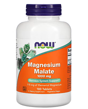 NOW Foods Magnesium Malate 1000 mg 180 Tabs
