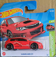 Hot Wheels HW Hatchbacks 2022 Subaru WRX STI 4/5 67/250 HCX04 Субару Машинки базові колекційні Хот Вілс