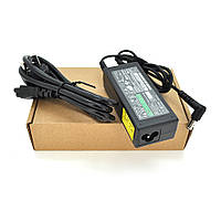 Блок живлення MERLION для ноутбука SONY 19.5 V 3,3 A (65 Вт) штекер 6.5*4.4 мм, довжина 0,9 м + кабель живлення