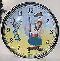 Часы настенные круглые t43 Ukraine Украина Козак