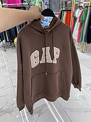 Жіночий худі GAP з капюшоном на флісі Туреччина батник коричневий