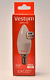 Світлодіодна лампа Vestum C37 6W 4100K 220V E14 1-VS-1303, фото 4
