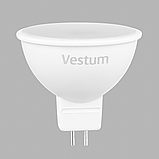 Світлодіодна лампа Vestum MR16 3W 3000K 220V GU5.3 1-VS-1502, фото 5