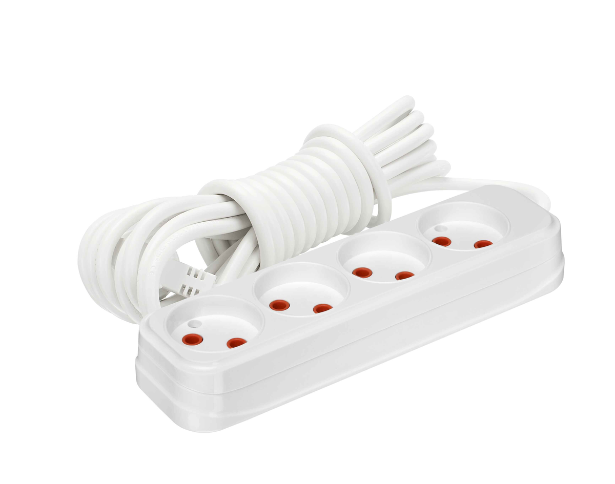 Подовжувач з 4 гніздами Profitec 2м, фото 1