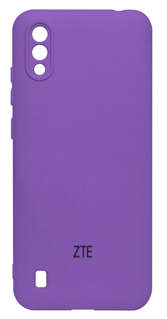 Силікон ZTE Blade A5 2020 Silicone Case Фіолетовий