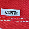 Кеды Vans Authentic RED унисекс КРАСНЫЕ ванс низкие текстиль кроссовки криперы, фото 6
