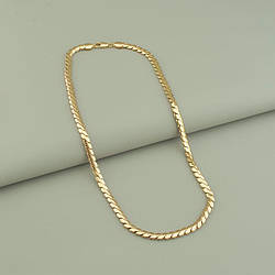Ланцюг на шию з медичного золота 50 см Xuping Jewelry (позолото 18к) біжутерія