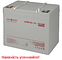 Акумулятор гелевий LogicPower LPM-GL 12 V-55 Ah