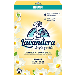 Пральний порошок Lavandera Universal white flowers, 5.1 кг (85 прань)