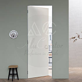 Дверне полотно емаль декор по RAL на 3 петлі, відкривання від себе