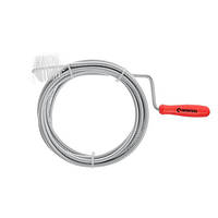 Трос для чищення труб, 6 мм × 3 м, наконечник: рифлений дріт INTERTOOL HP-1005