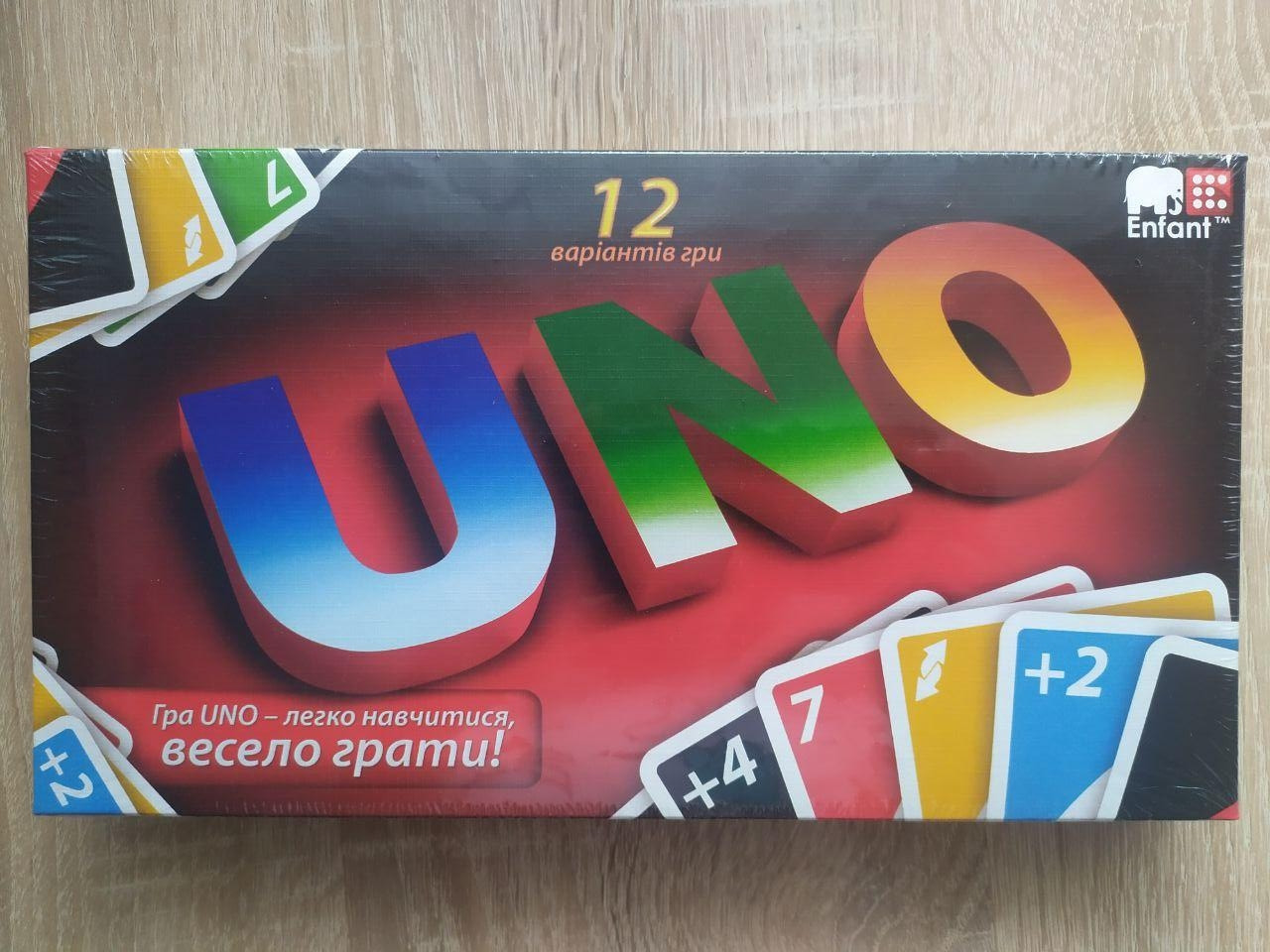 Гра настільна Danko Toys UNO (УНО) (Укр)