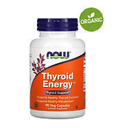 Now Foods, Thyroid Energy, 90 капсул. Підтримка щитовидної залози